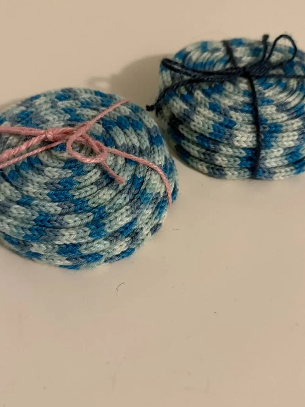 4 Handmade Crocheted Coasters, ~4